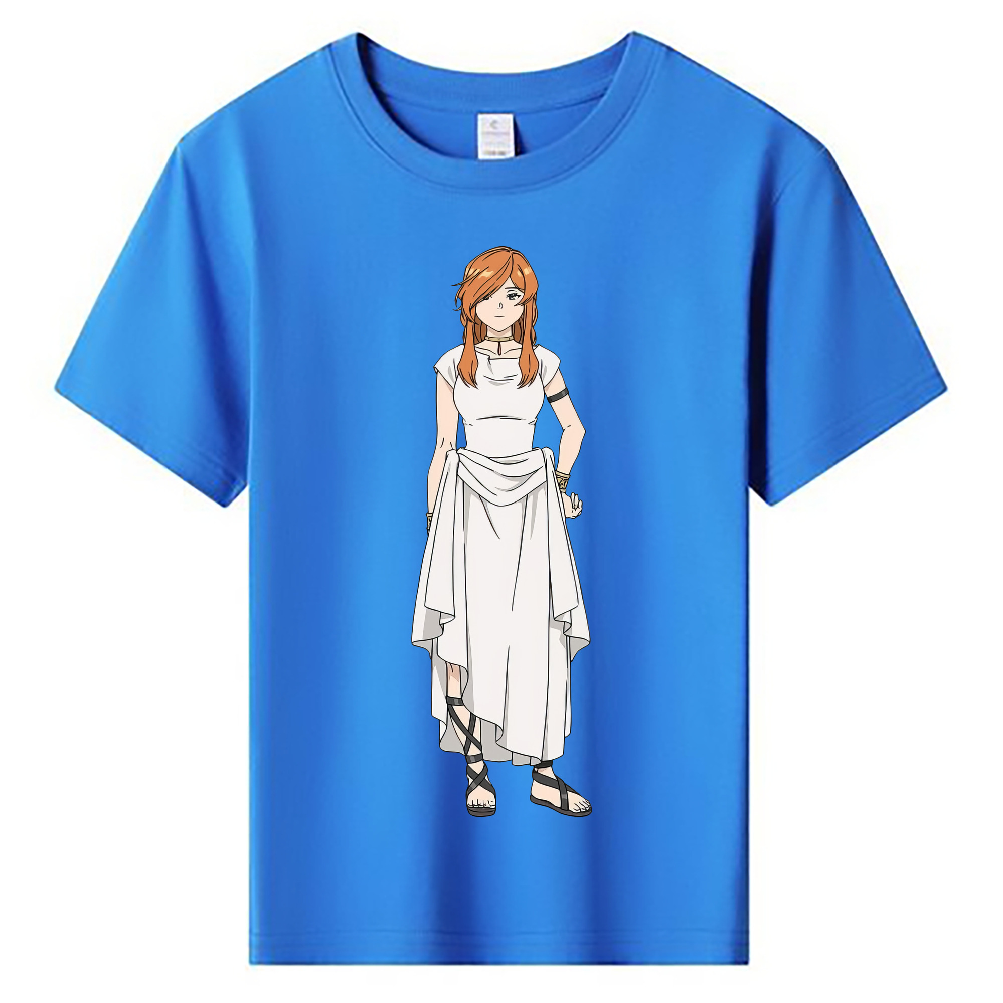 （画像用） 葬送のフリーレン Frieren 綿100％キッズTシャツ（フロントプリント）